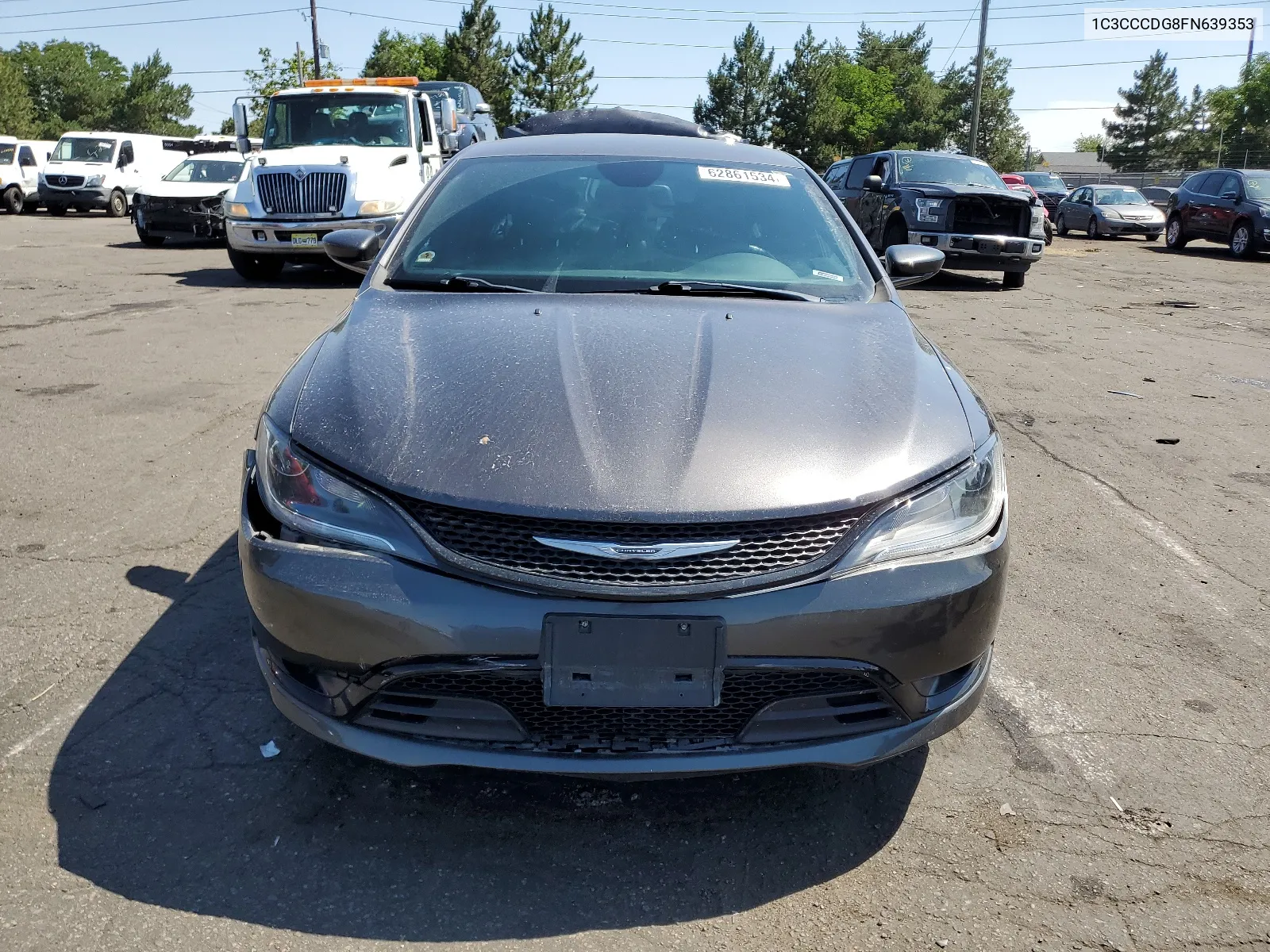 2015 Chrysler 200 S VIN: 1C3CCCDG8FN639353 Lot: 62861534