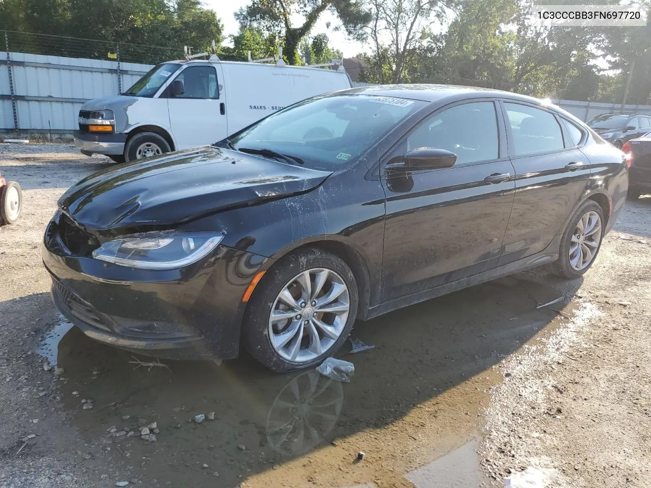 2015 Chrysler 200 S VIN: 1C3CCCBB3FN697720 Lot: 62875104