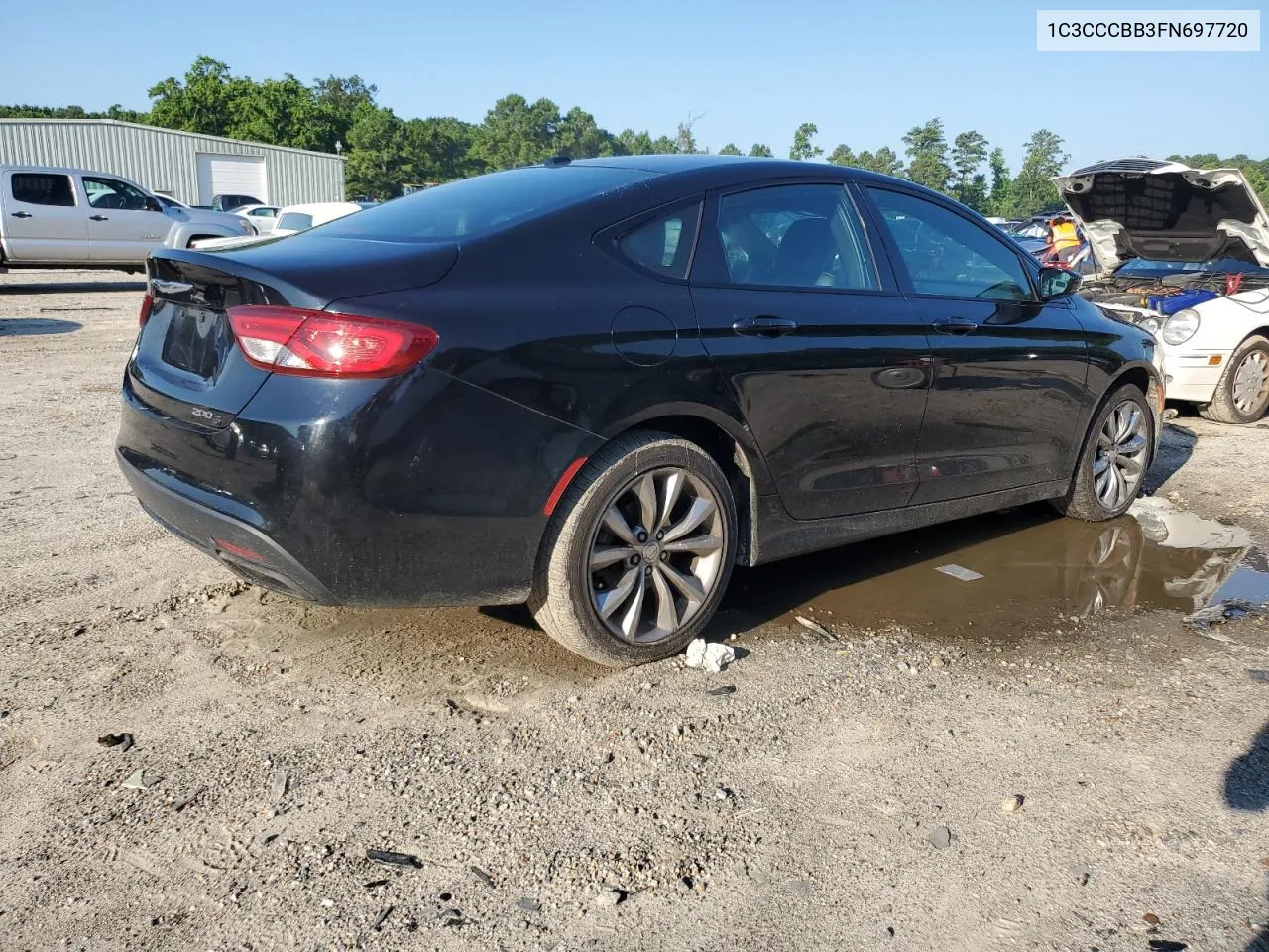 2015 Chrysler 200 S VIN: 1C3CCCBB3FN697720 Lot: 62875104