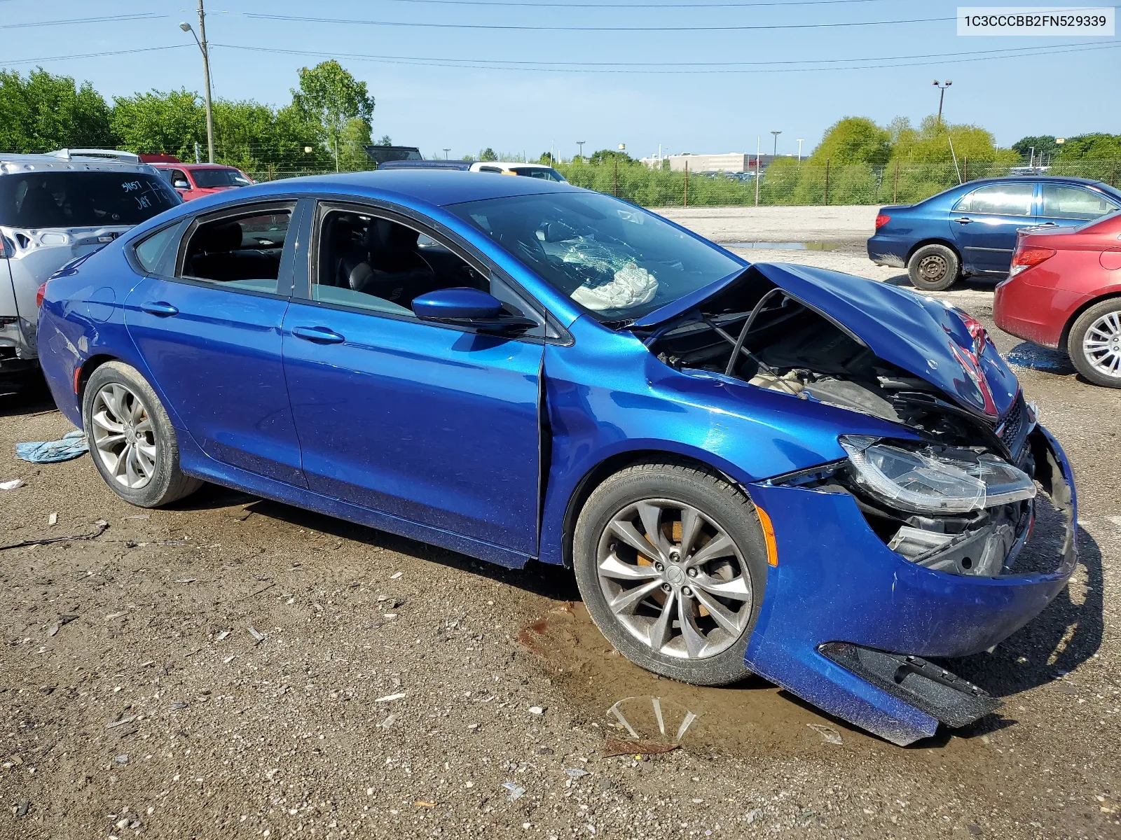 2015 Chrysler 200 S VIN: 1C3CCCBB2FN529339 Lot: 63050704