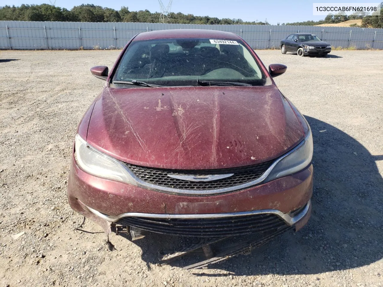 2015 Chrysler 200 Limited VIN: 1C3CCCAB6FN621698 Lot: 63492144