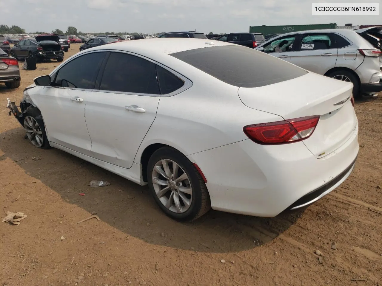 2015 Chrysler 200 C VIN: 1C3CCCCB6FN618992 Lot: 64164934