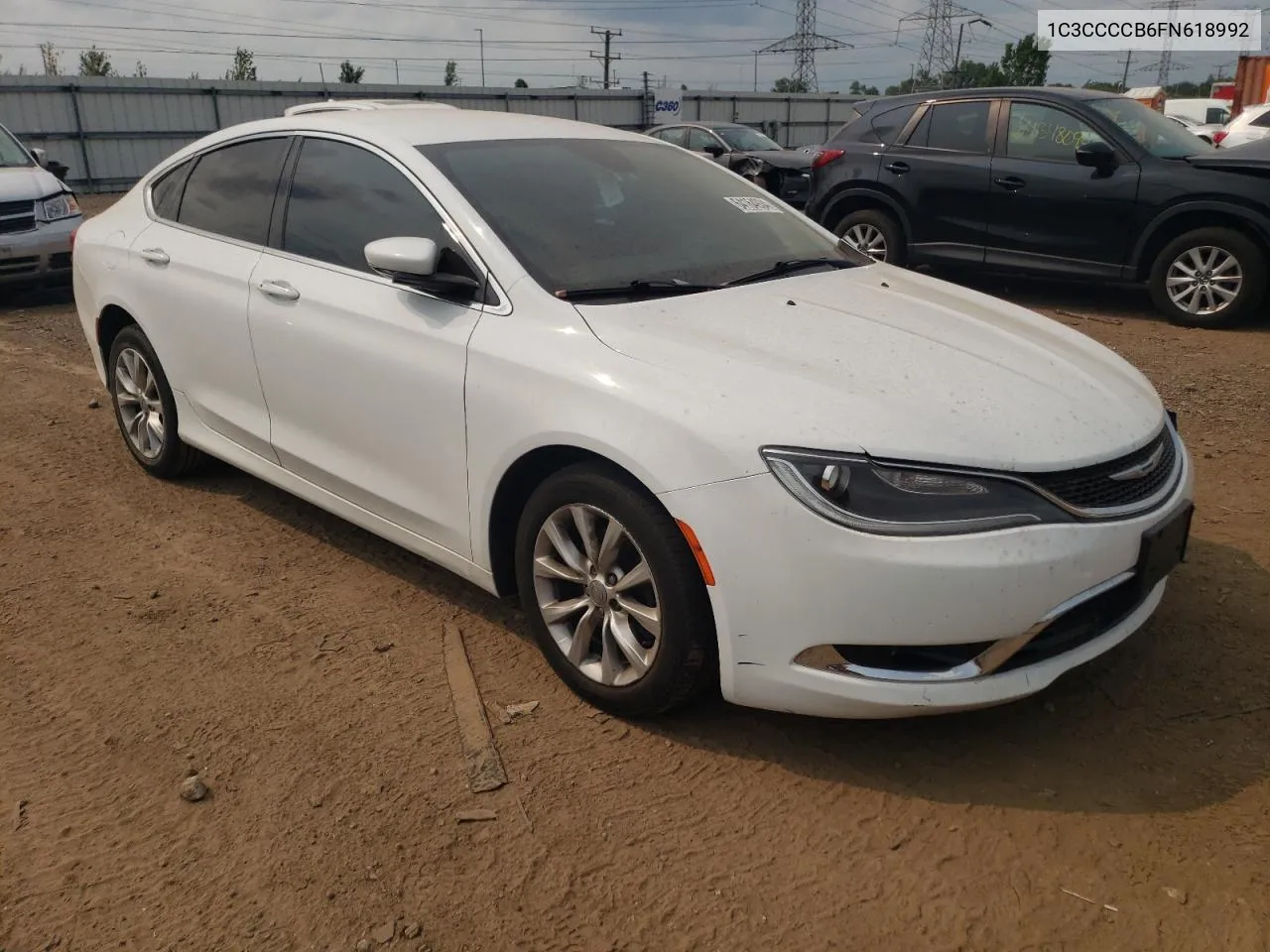 2015 Chrysler 200 C VIN: 1C3CCCCB6FN618992 Lot: 64164934