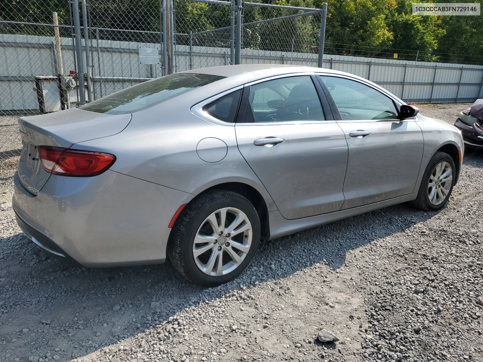 2015 Chrysler 200 Limited VIN: 1C3CCCAB3FN729146 Lot: 64480894