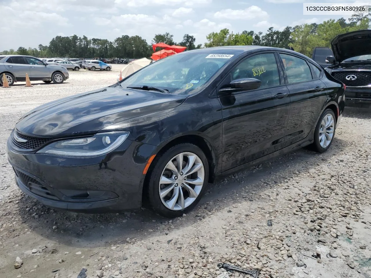 2015 Chrysler 200 S VIN: 1C3CCCBG3FN580926 Lot: 65258654