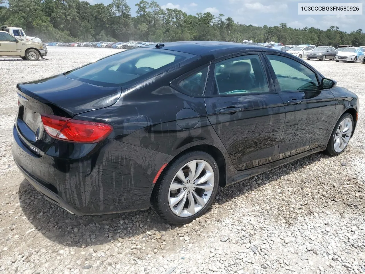 2015 Chrysler 200 S VIN: 1C3CCCBG3FN580926 Lot: 65258654