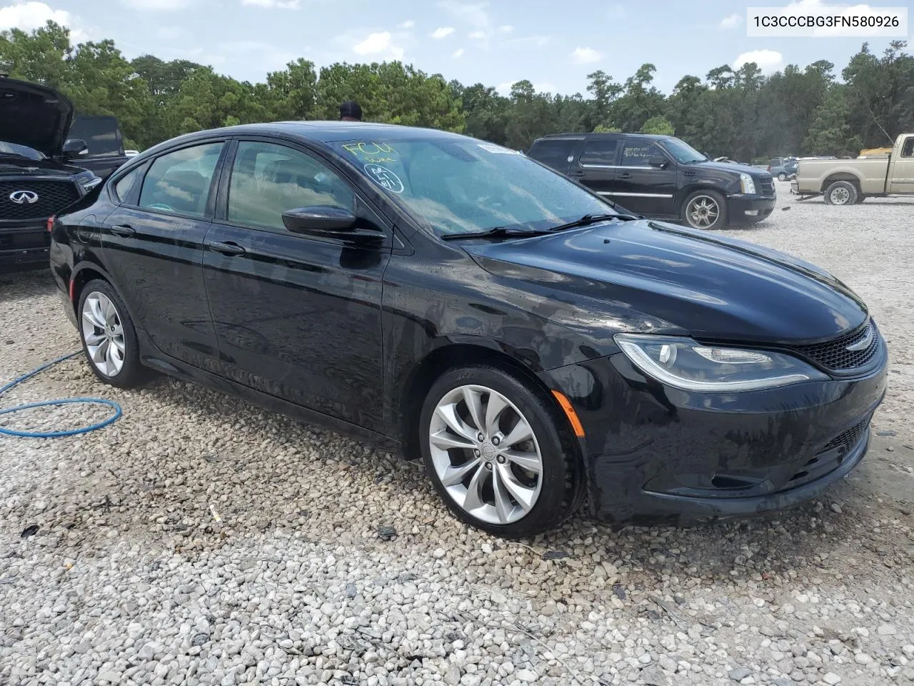 2015 Chrysler 200 S VIN: 1C3CCCBG3FN580926 Lot: 65258654