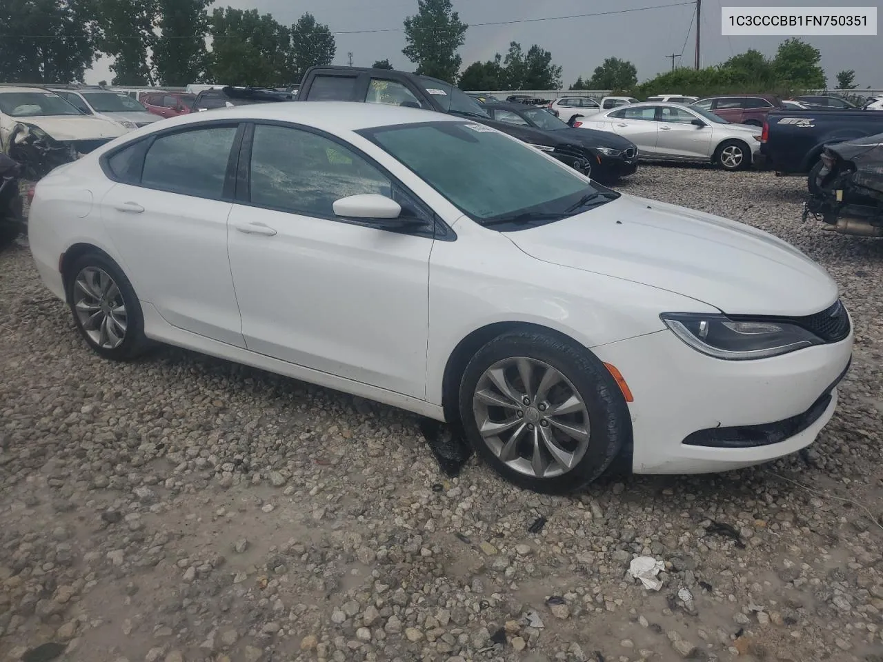 1C3CCCBB1FN750351 2015 Chrysler 200 S