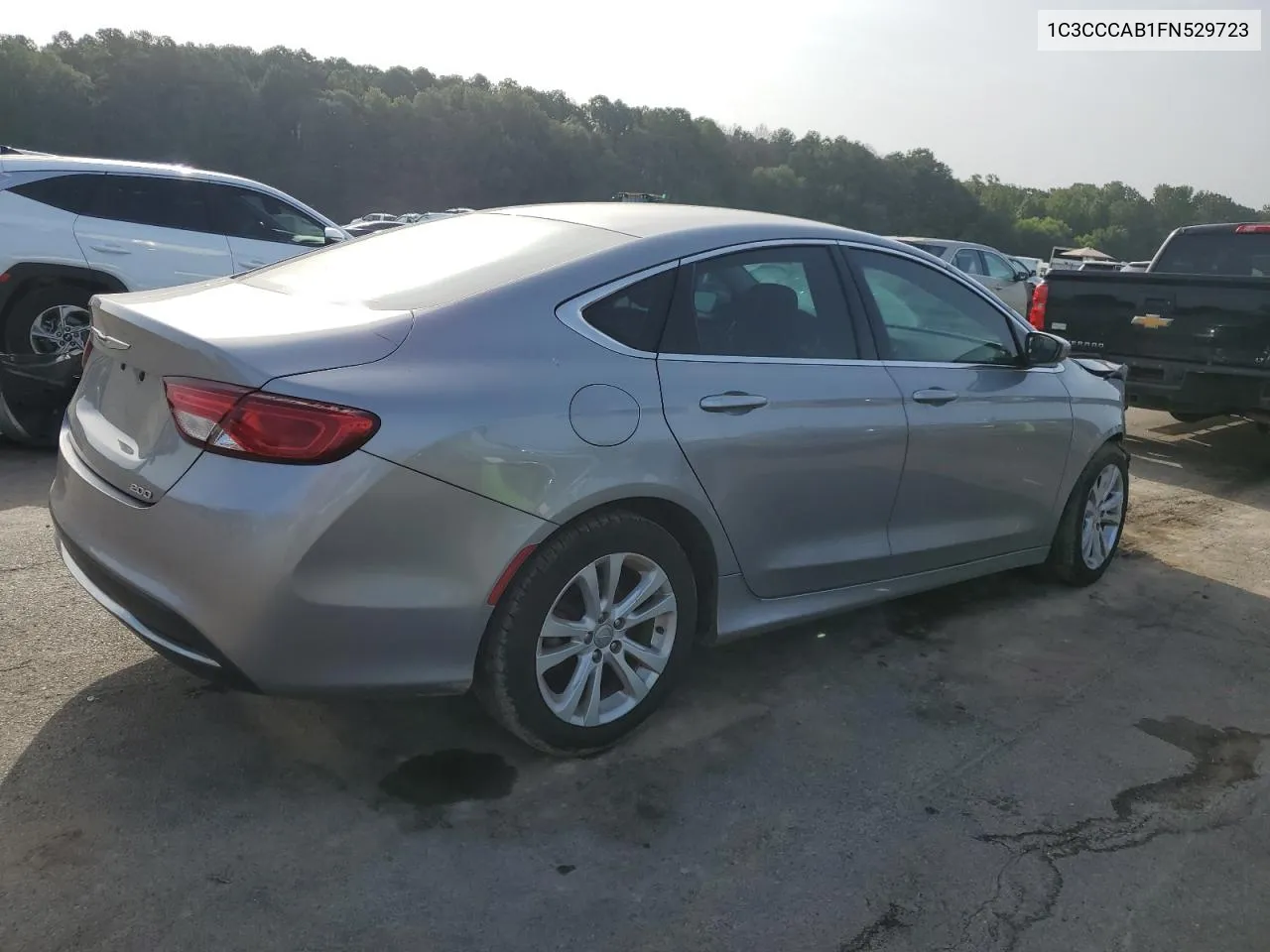 2015 Chrysler 200 Limited VIN: 1C3CCCAB1FN529723 Lot: 65592974