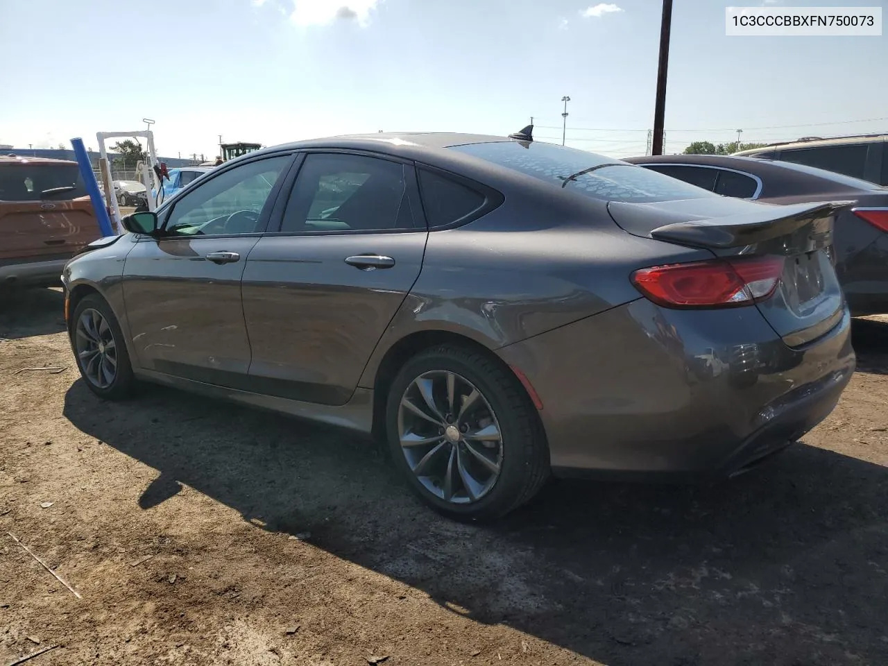 2015 Chrysler 200 S VIN: 1C3CCCBBXFN750073 Lot: 65993244