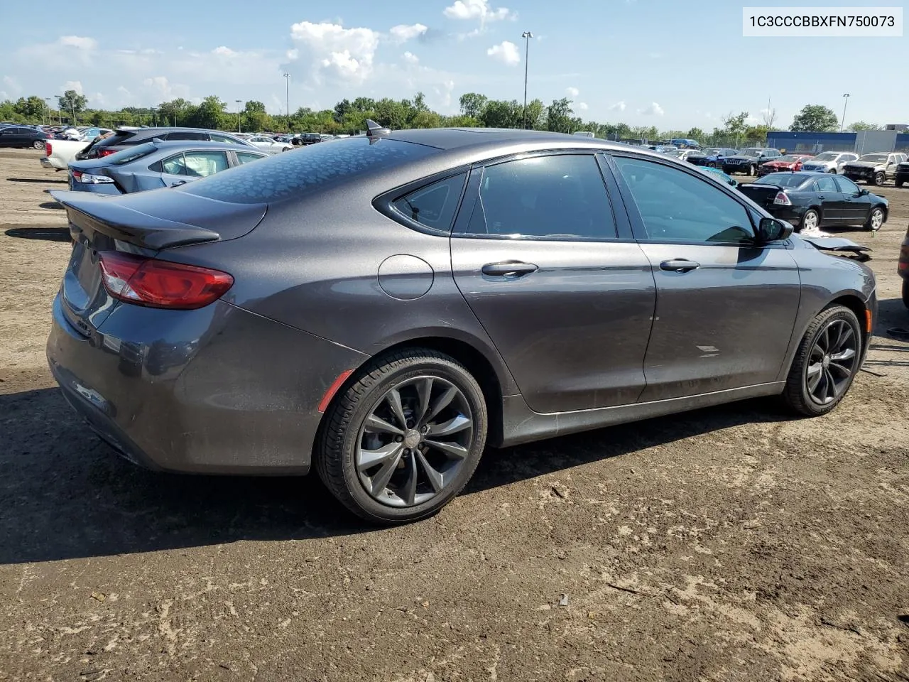 2015 Chrysler 200 S VIN: 1C3CCCBBXFN750073 Lot: 65993244