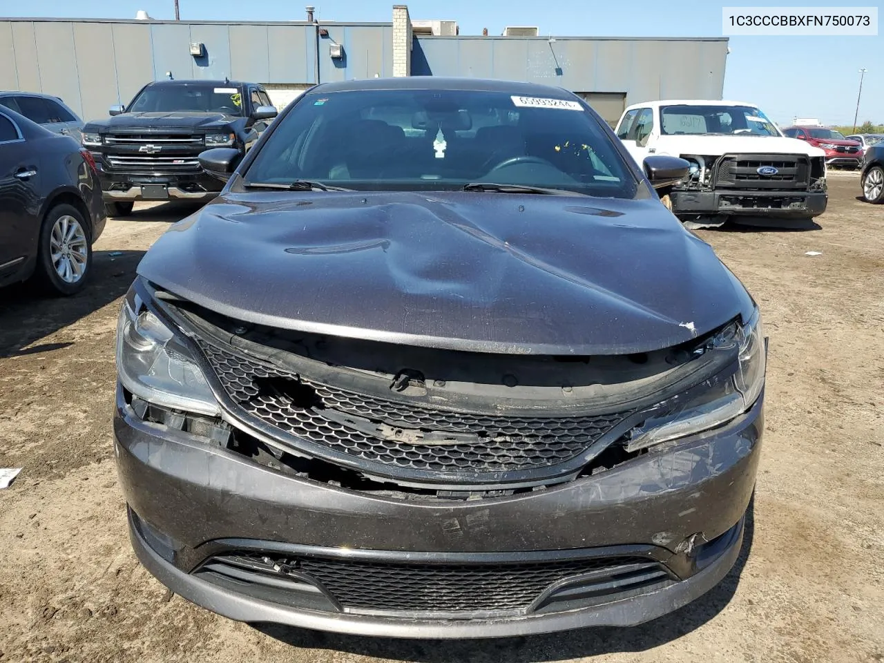 2015 Chrysler 200 S VIN: 1C3CCCBBXFN750073 Lot: 65993244