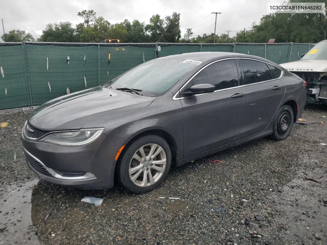 2015 Chrysler 200 Limited VIN: 1C3CCCAB1FN646282 Lot: 66033094