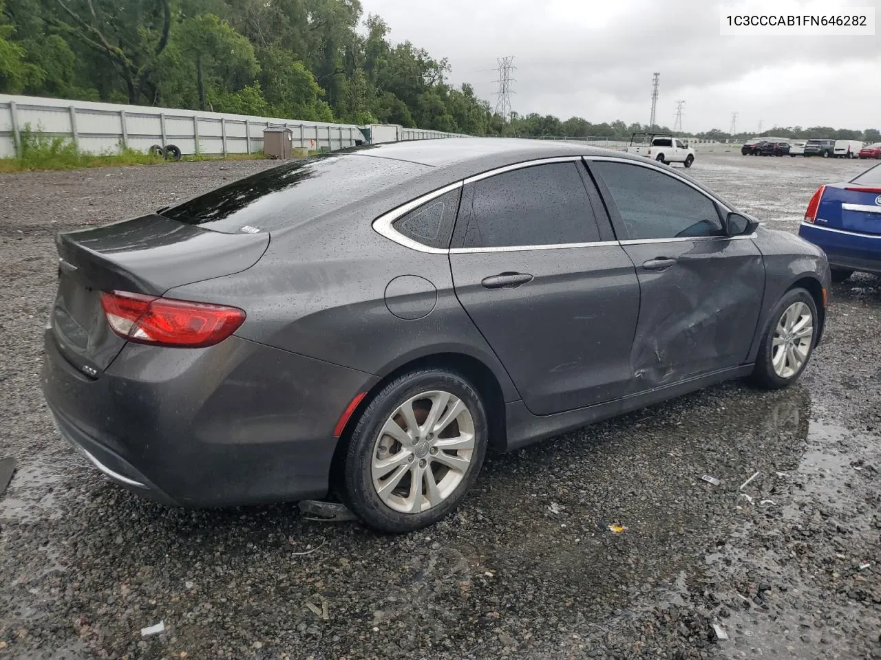 2015 Chrysler 200 Limited VIN: 1C3CCCAB1FN646282 Lot: 66033094