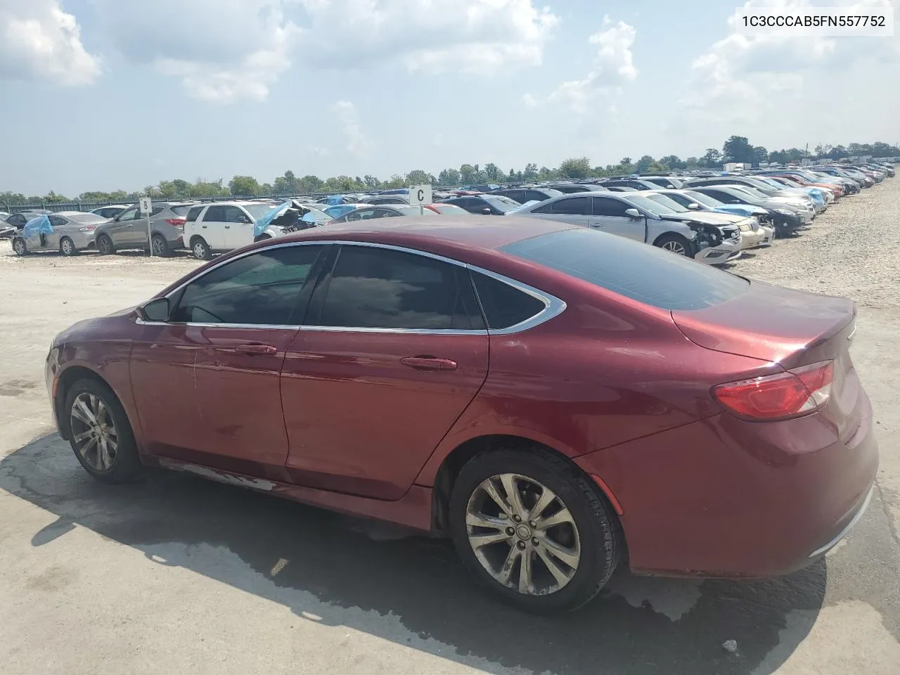 1C3CCCAB5FN557752 2015 Chrysler 200 Limited