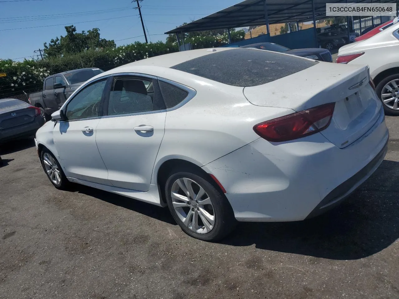 2015 Chrysler 200 Limited VIN: 1C3CCCAB4FN650648 Lot: 66250914