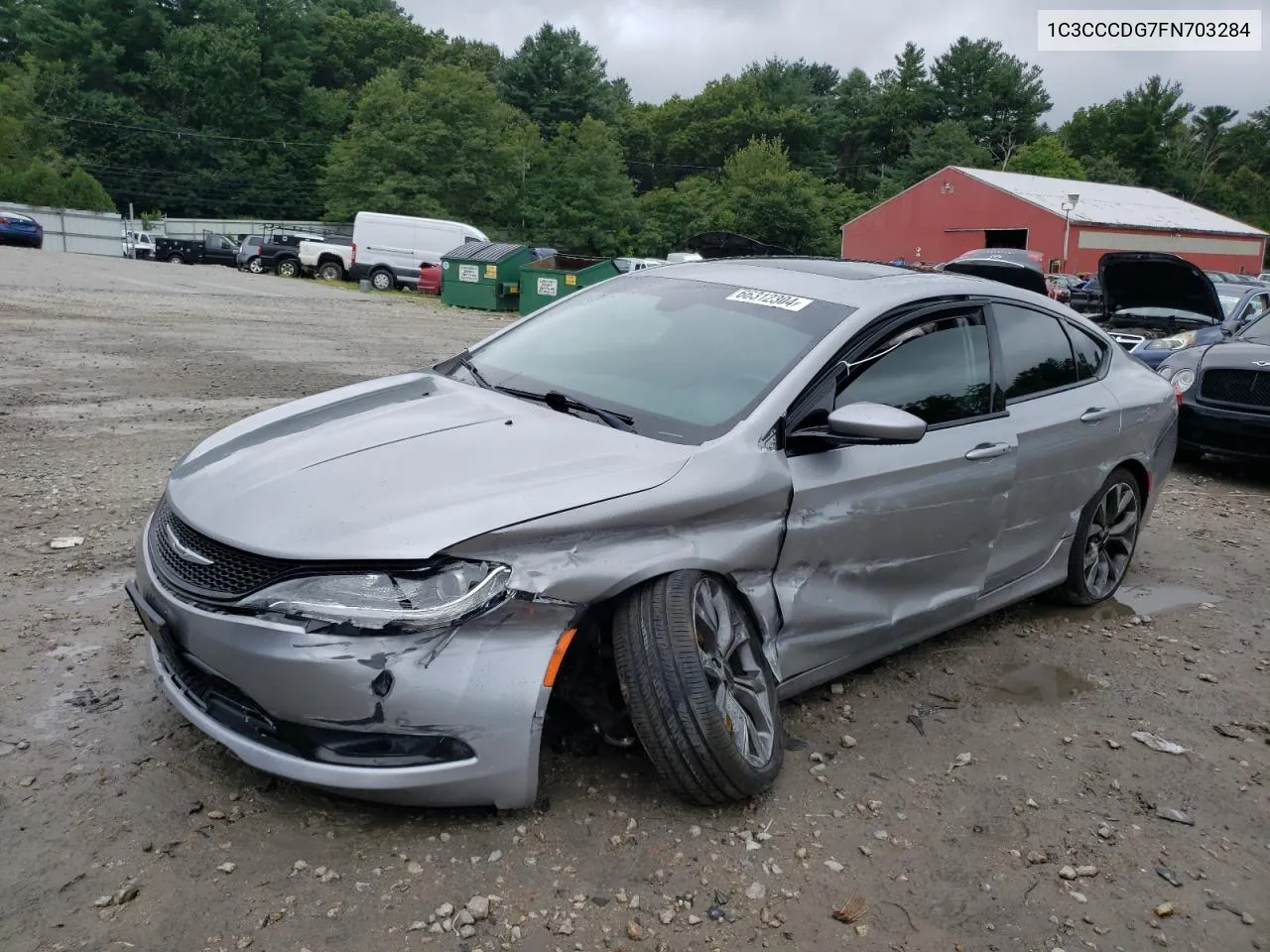 2015 Chrysler 200 S VIN: 1C3CCCDG7FN703284 Lot: 66312304