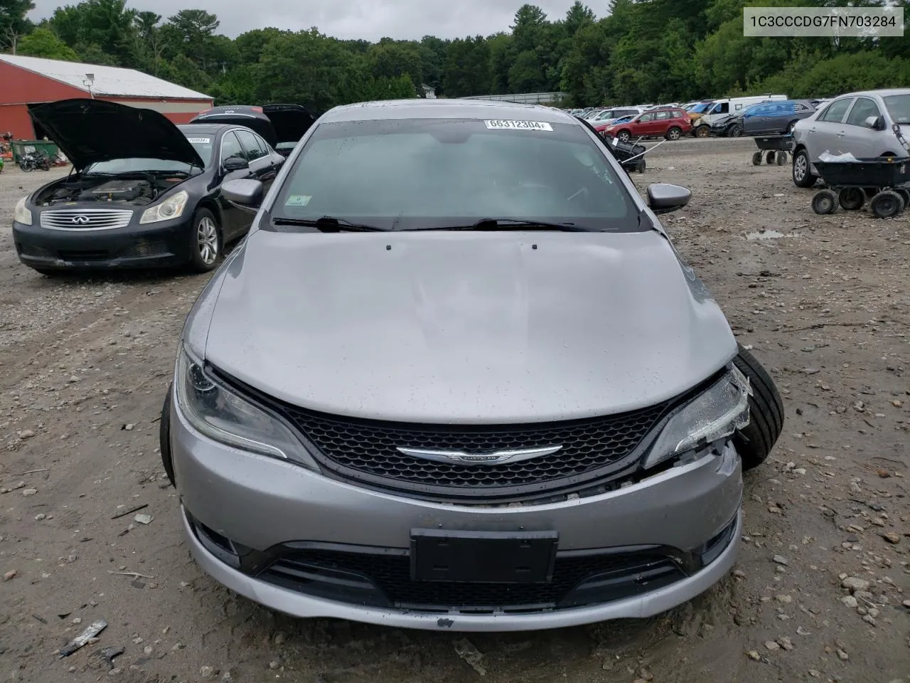 1C3CCCDG7FN703284 2015 Chrysler 200 S