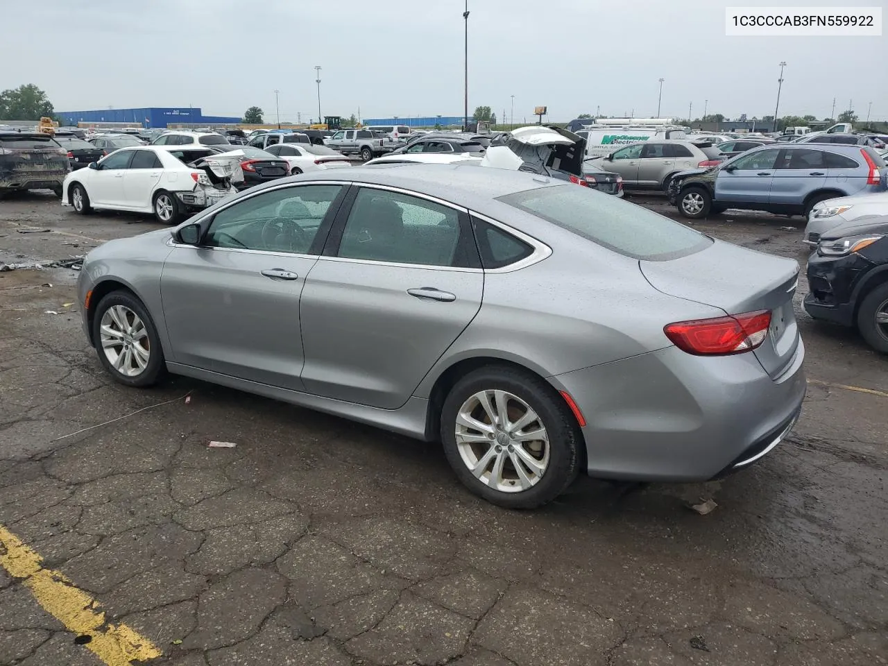 2015 Chrysler 200 Limited VIN: 1C3CCCAB3FN559922 Lot: 66494044