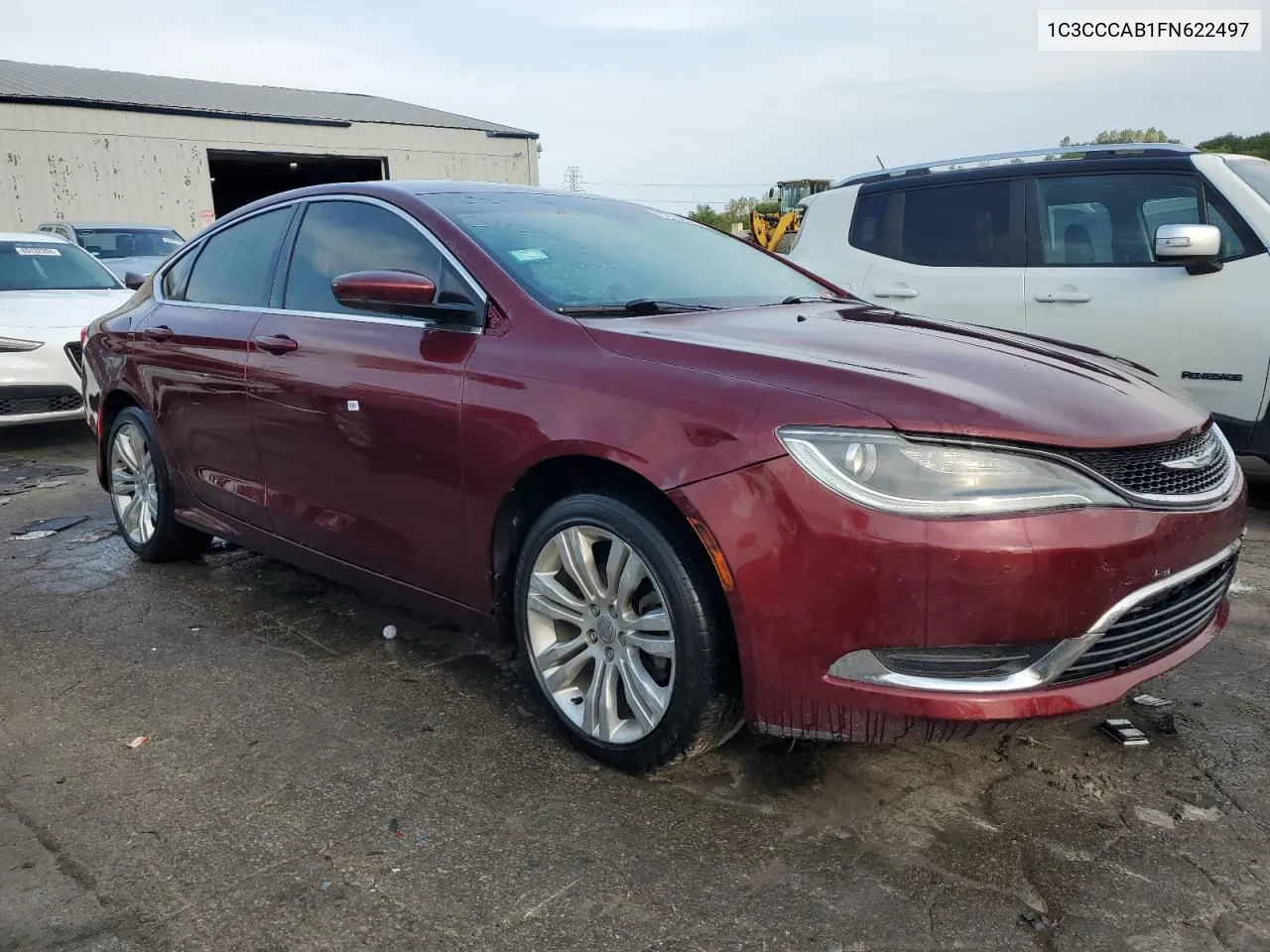 2015 Chrysler 200 Limited VIN: 1C3CCCAB1FN622497 Lot: 66689324