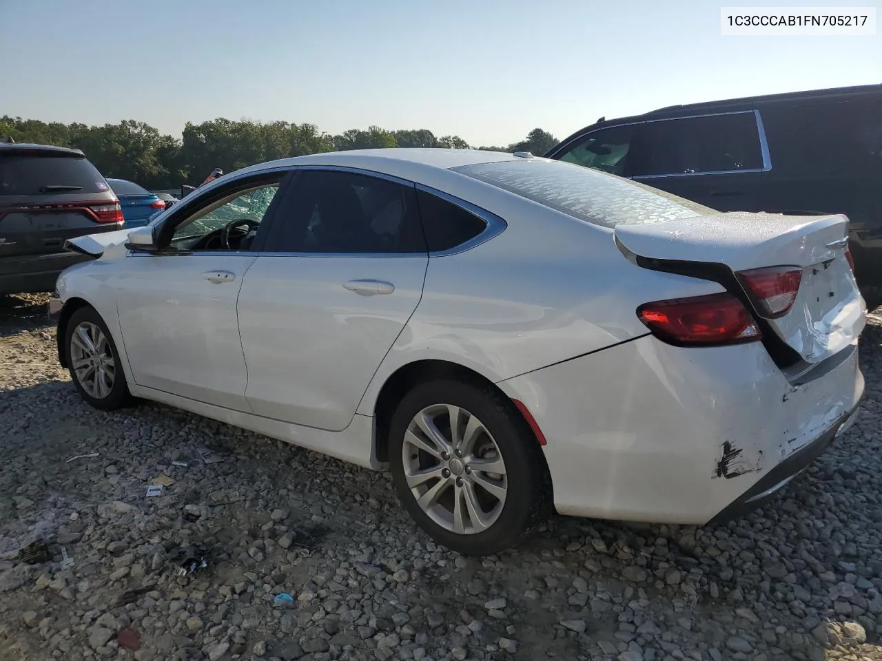 2015 Chrysler 200 Limited VIN: 1C3CCCAB1FN705217 Lot: 66721654