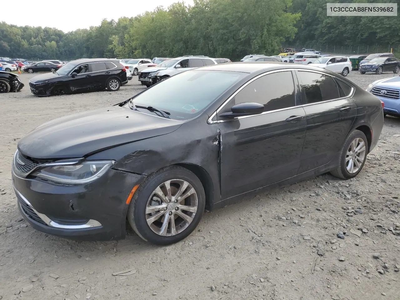 2015 Chrysler 200 Limited VIN: 1C3CCCAB8FN539682 Lot: 66922124