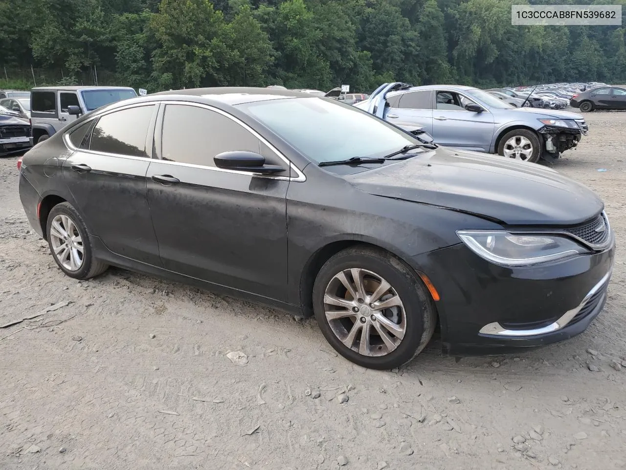 2015 Chrysler 200 Limited VIN: 1C3CCCAB8FN539682 Lot: 66922124