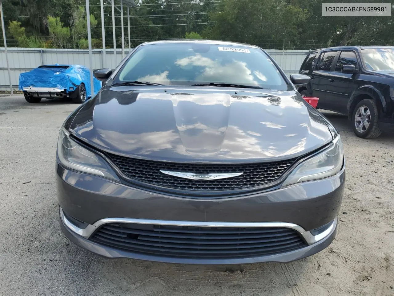 2015 Chrysler 200 Limited VIN: 1C3CCCAB4FN589981 Lot: 66928984