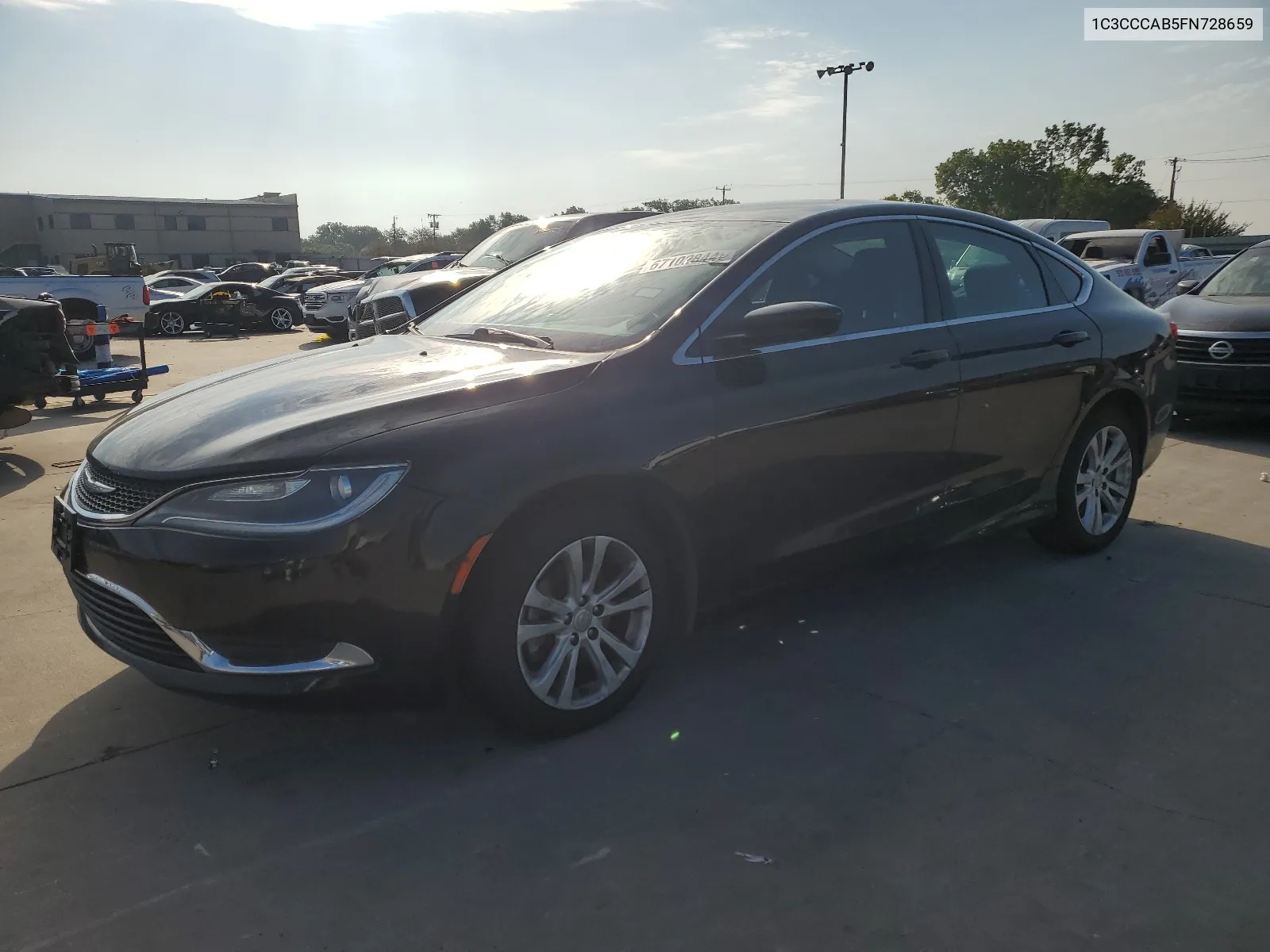 1C3CCCAB5FN728659 2015 Chrysler 200 Limited