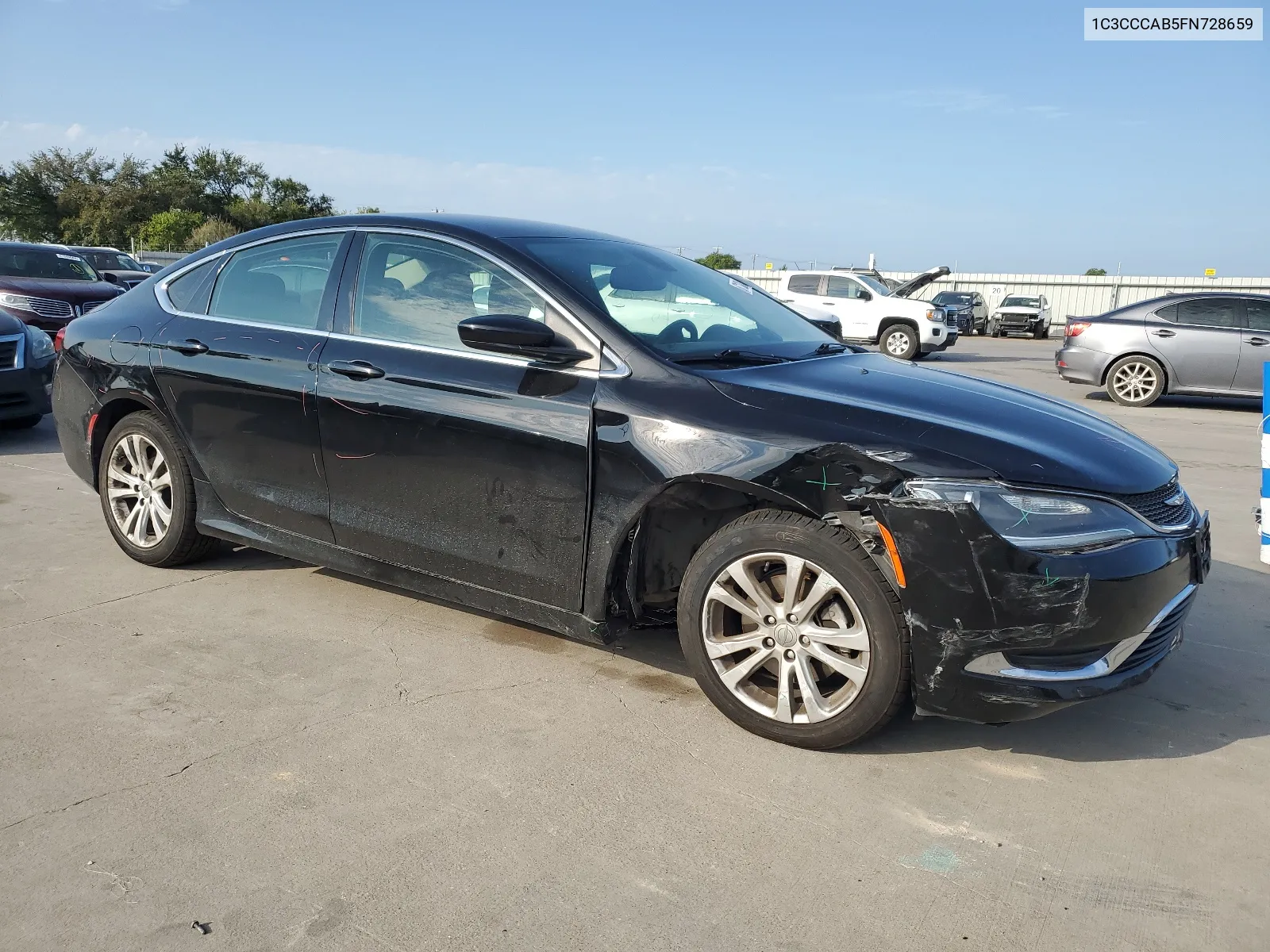 1C3CCCAB5FN728659 2015 Chrysler 200 Limited