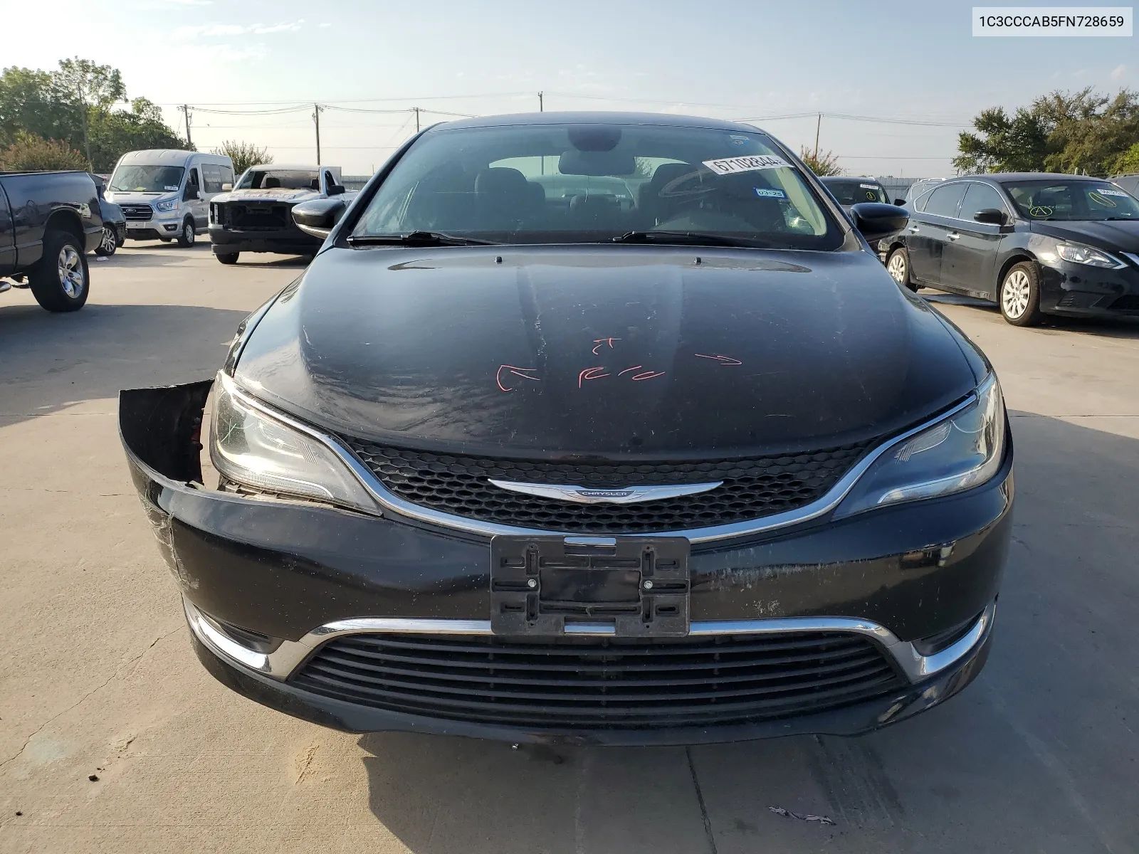 1C3CCCAB5FN728659 2015 Chrysler 200 Limited