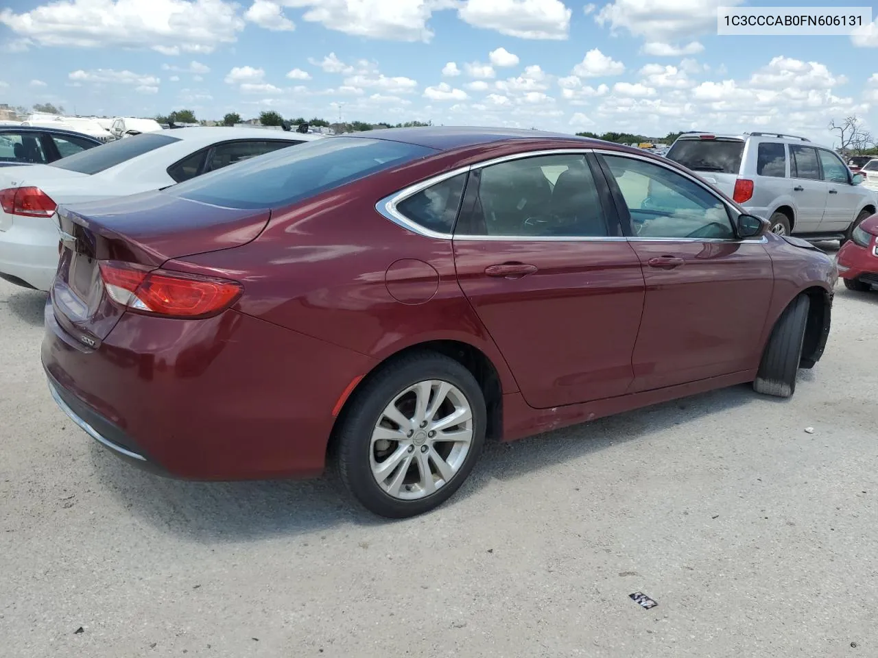 2015 Chrysler 200 Limited VIN: 1C3CCCAB0FN606131 Lot: 67115734