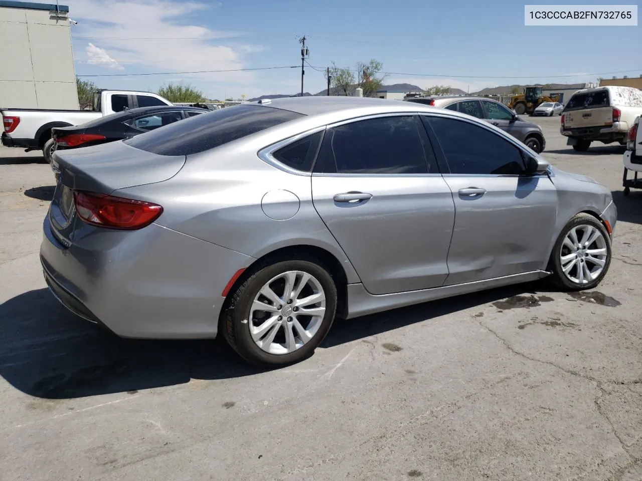 1C3CCCAB2FN732765 2015 Chrysler 200 Limited