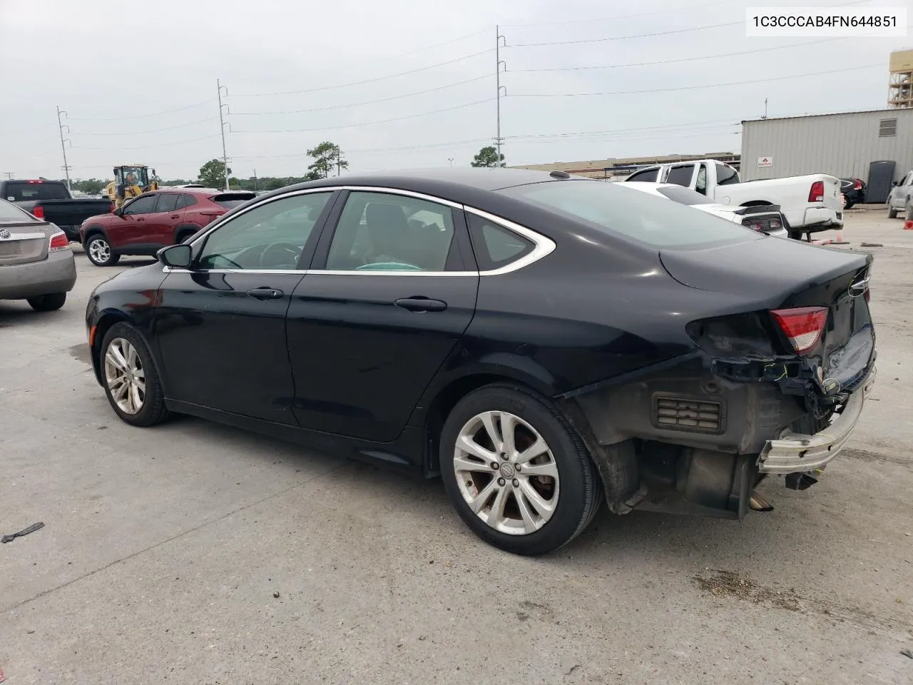 2015 Chrysler 200 Limited VIN: 1C3CCCAB4FN644851 Lot: 67408554