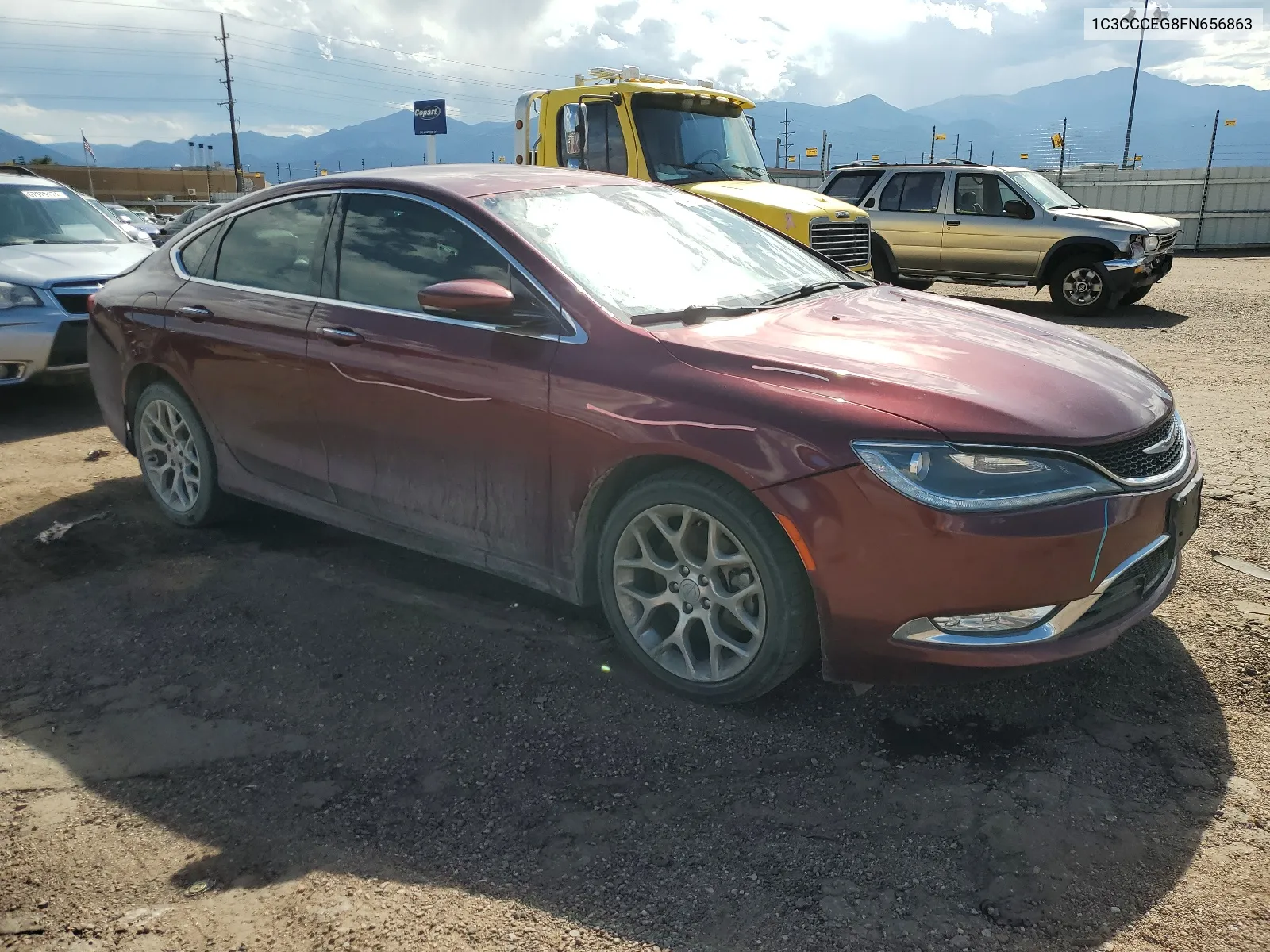 2015 Chrysler 200 C VIN: 1C3CCCEG8FN656863 Lot: 67482924