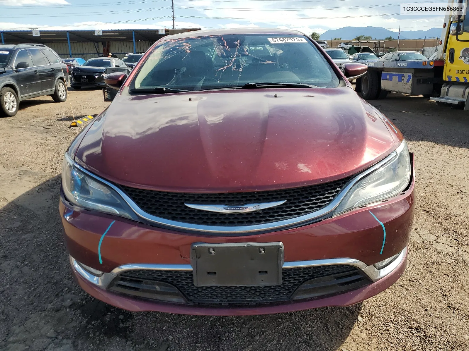 1C3CCCEG8FN656863 2015 Chrysler 200 C