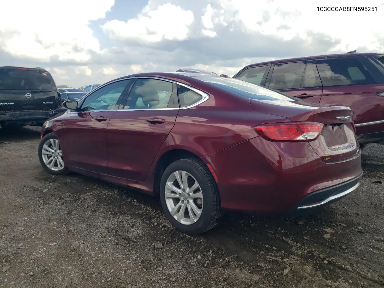 1C3CCCAB8FN595251 2015 Chrysler 200 Limited