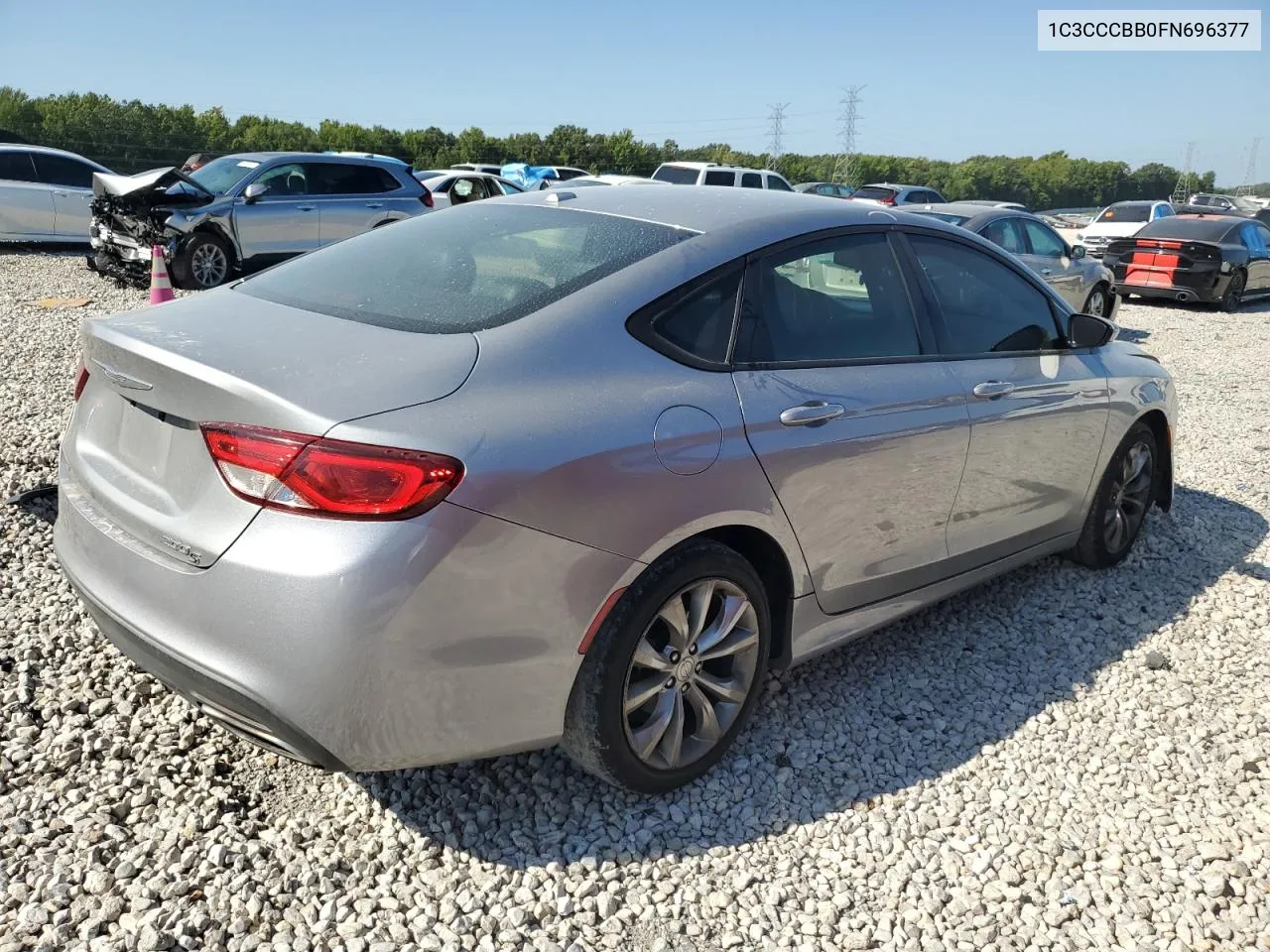 2015 Chrysler 200 S VIN: 1C3CCCBB0FN696377 Lot: 67628194