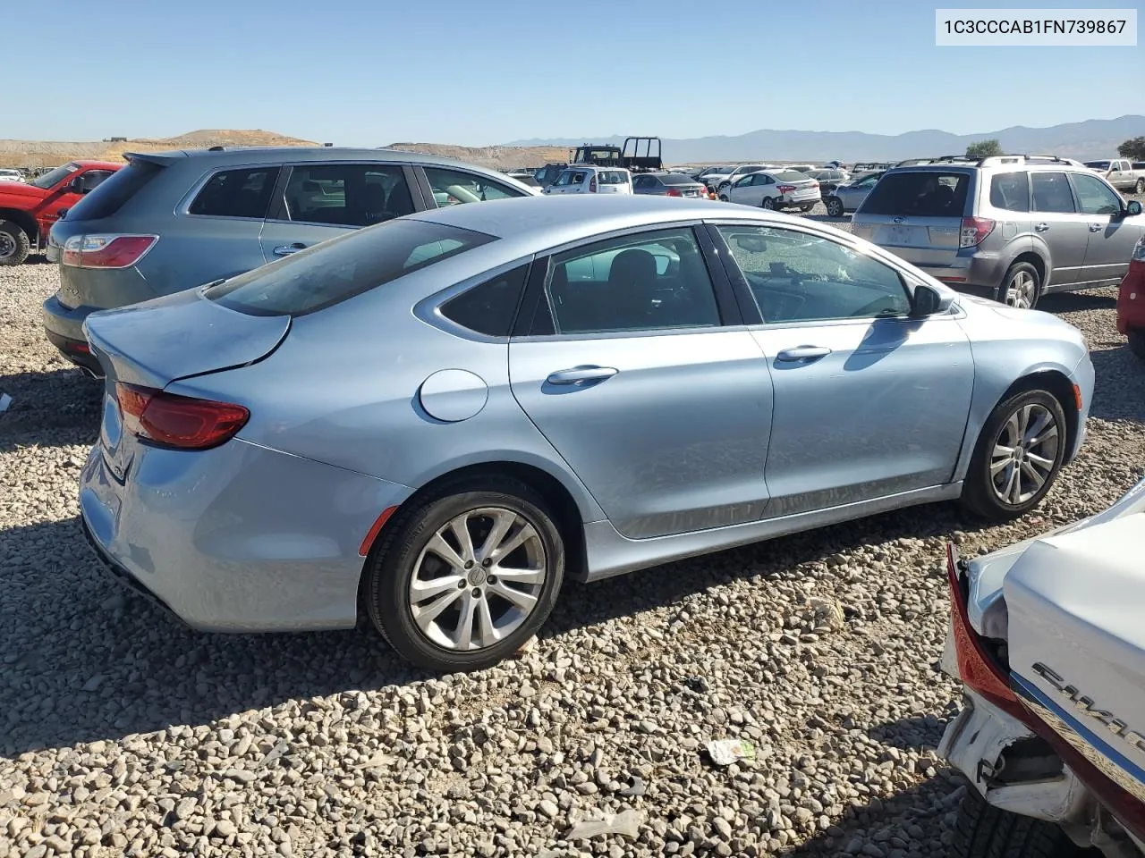 1C3CCCAB1FN739867 2015 Chrysler 200 Limited