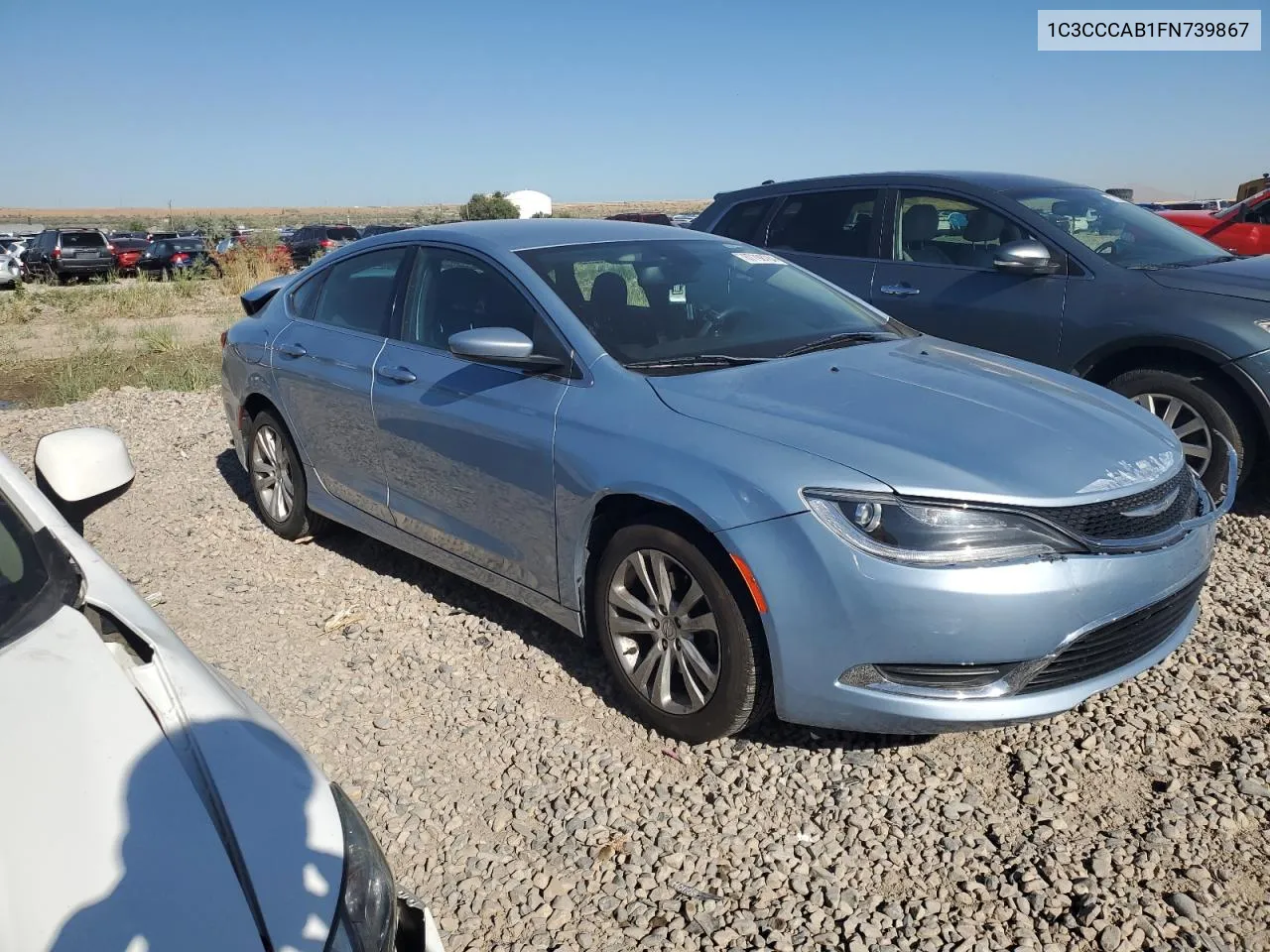 2015 Chrysler 200 Limited VIN: 1C3CCCAB1FN739867 Lot: 67798784