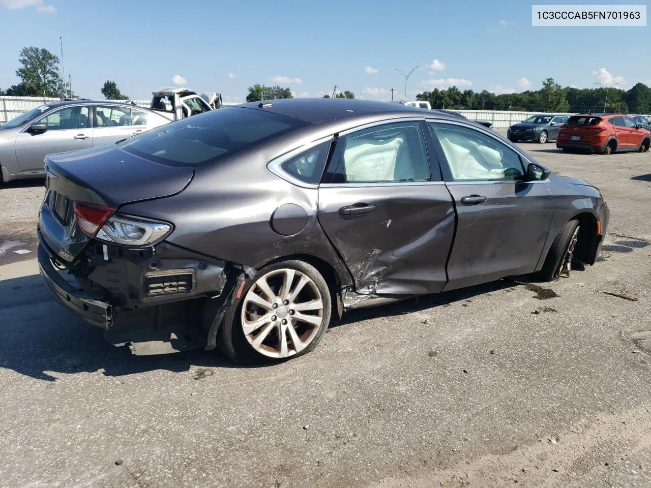 2015 Chrysler 200 Limited VIN: 1C3CCCAB5FN701963 Lot: 67853314