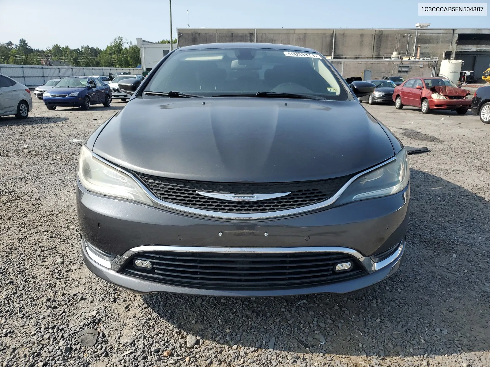 2015 Chrysler 200 Limited VIN: 1C3CCCAB5FN504307 Lot: 68033874