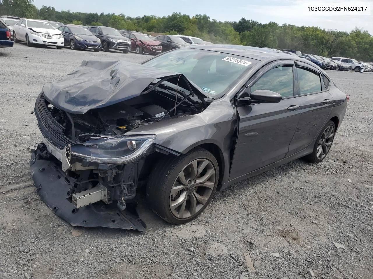 2015 Chrysler 200 S VIN: 1C3CCCDG2FN624217 Lot: 68216224