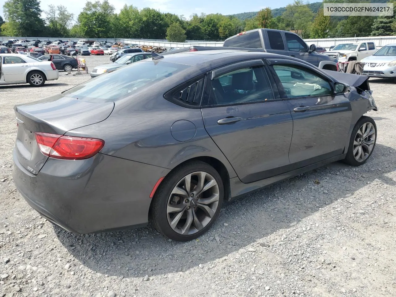 2015 Chrysler 200 S VIN: 1C3CCCDG2FN624217 Lot: 68216224