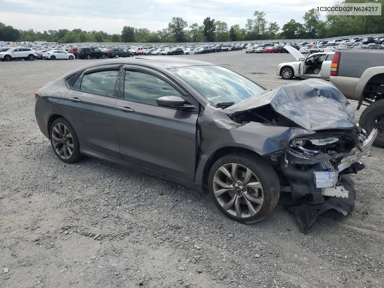 2015 Chrysler 200 S VIN: 1C3CCCDG2FN624217 Lot: 68216224