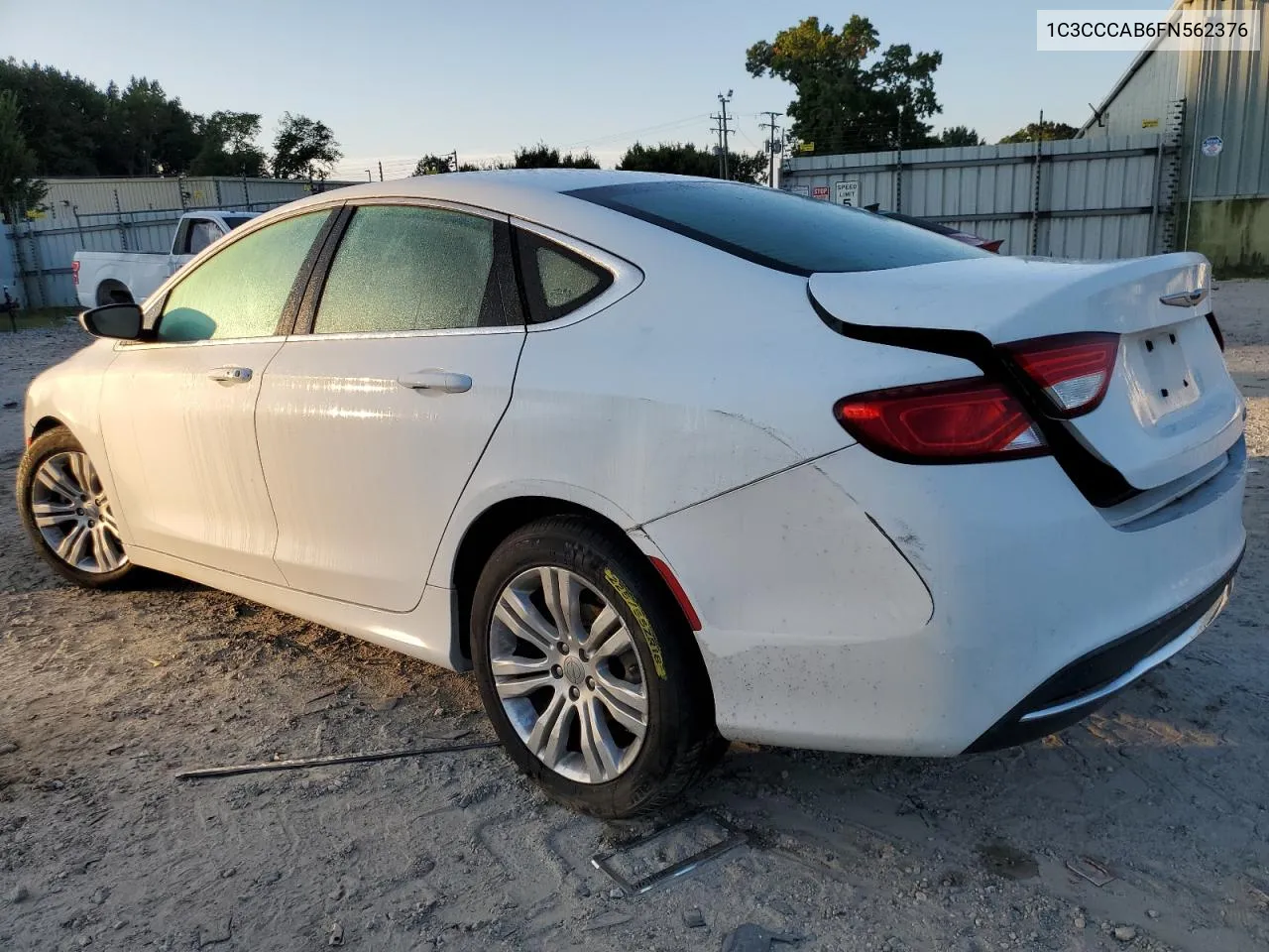 2015 Chrysler 200 Limited VIN: 1C3CCCAB6FN562376 Lot: 68298104