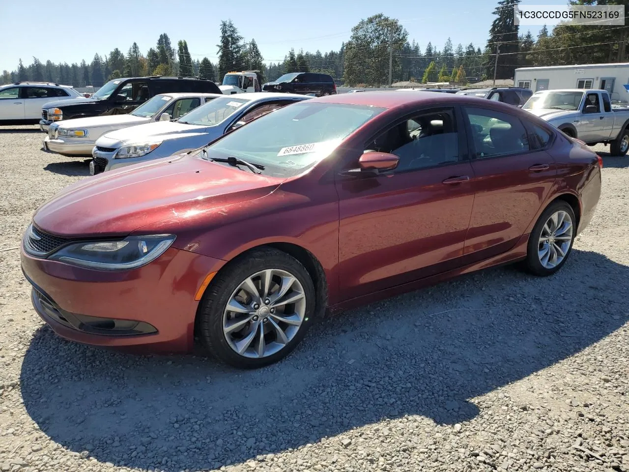 2015 Chrysler 200 S VIN: 1C3CCCDG5FN523169 Lot: 68488604