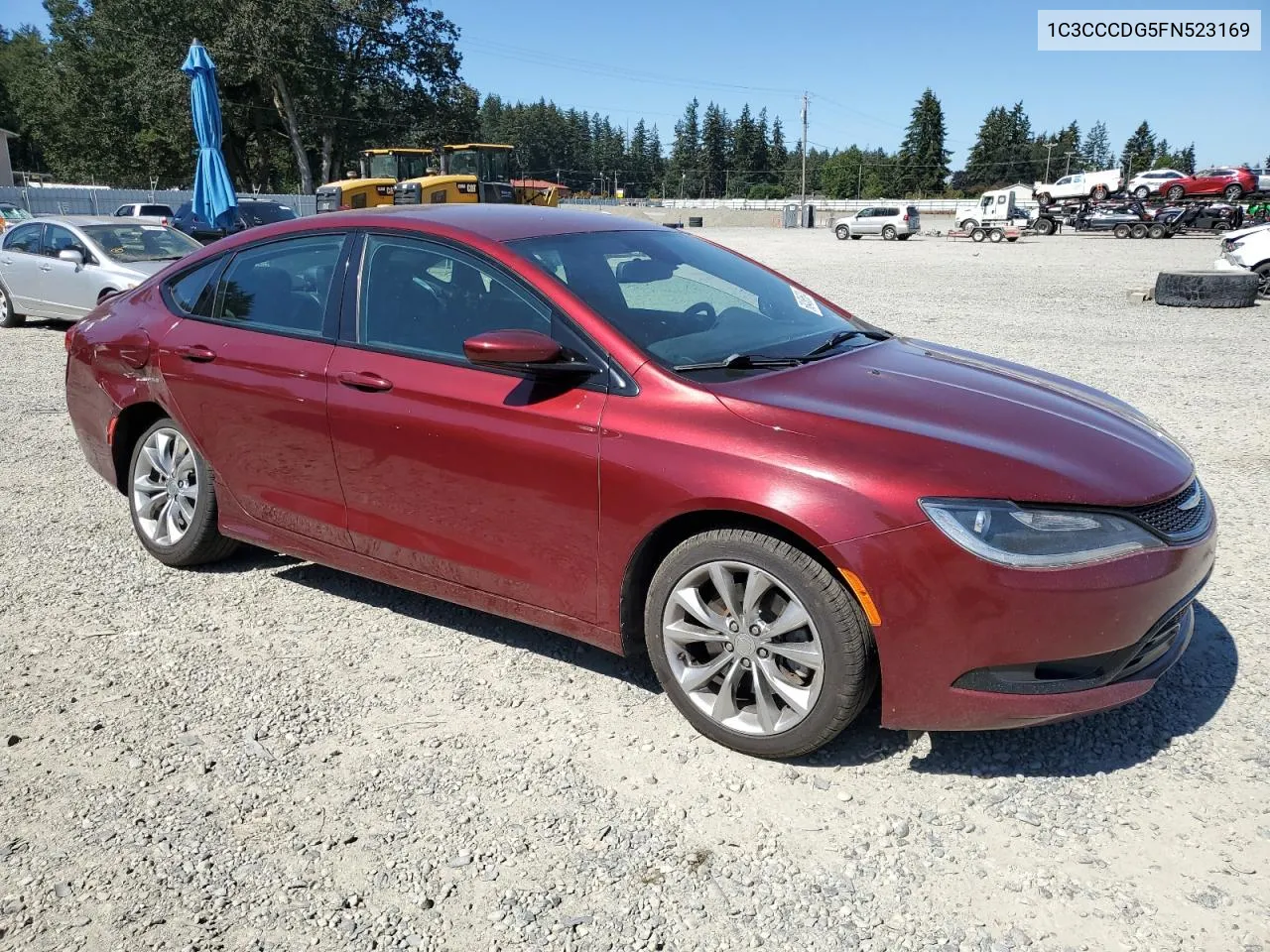 2015 Chrysler 200 S VIN: 1C3CCCDG5FN523169 Lot: 68488604