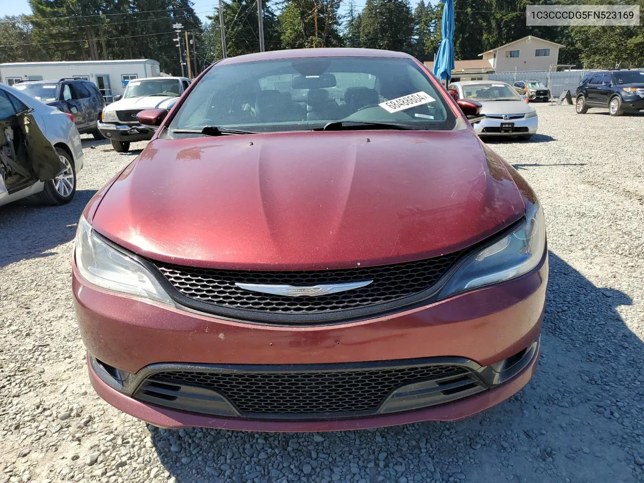 2015 Chrysler 200 S VIN: 1C3CCCDG5FN523169 Lot: 68488604