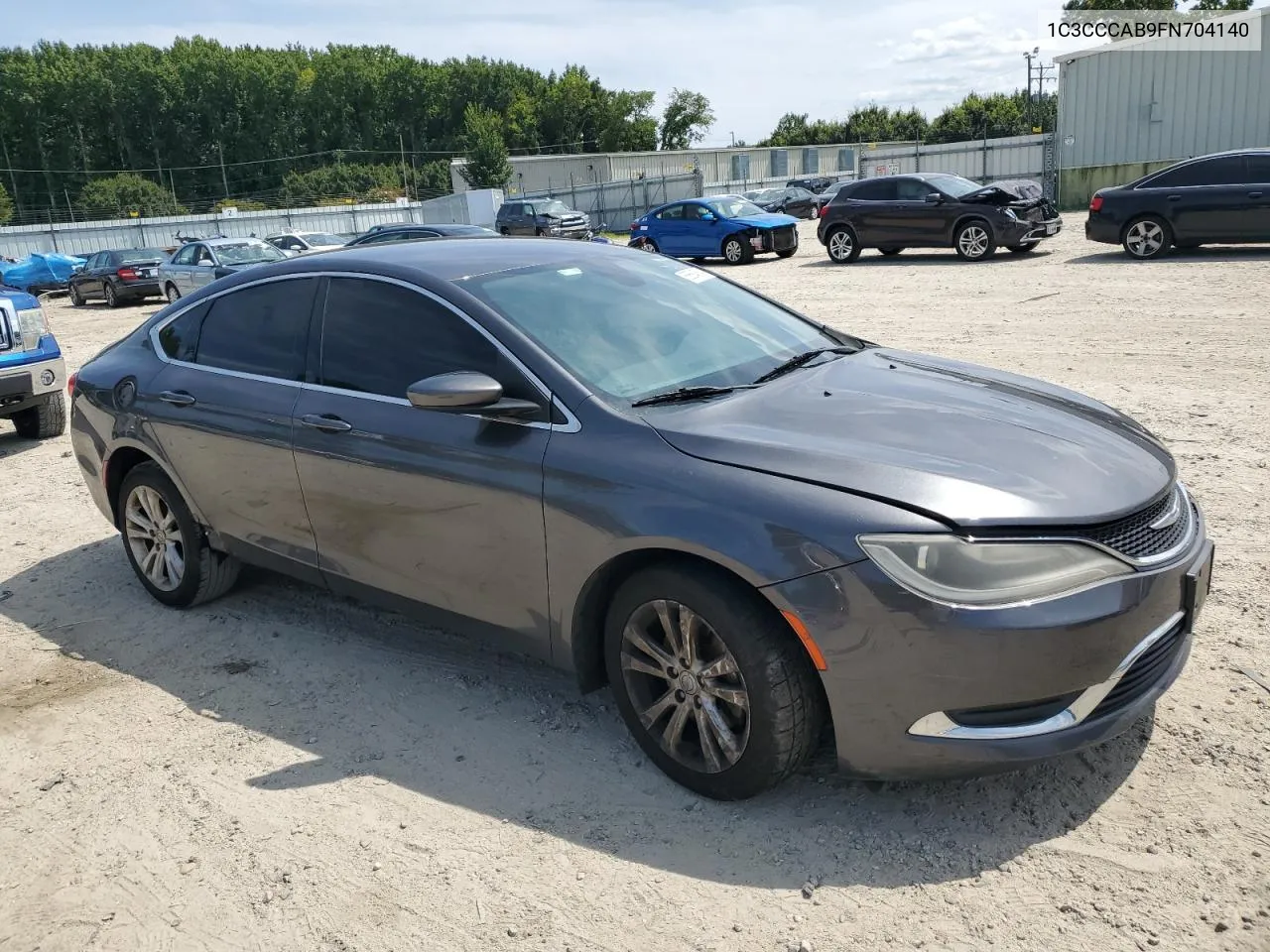 2015 Chrysler 200 Limited VIN: 1C3CCCAB9FN704140 Lot: 68684564